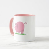 Mug Cochon Rose (Devant gauche)