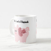 Mug Cochon rose et humoristique (Devant gauche)