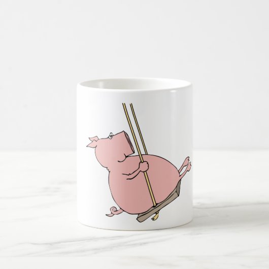 Mug Cochon Sur Une Flèche (Centre)