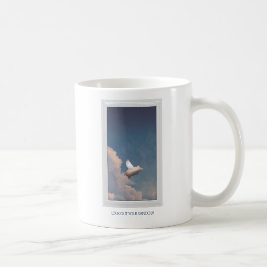 Mug cochon volant (Droite)