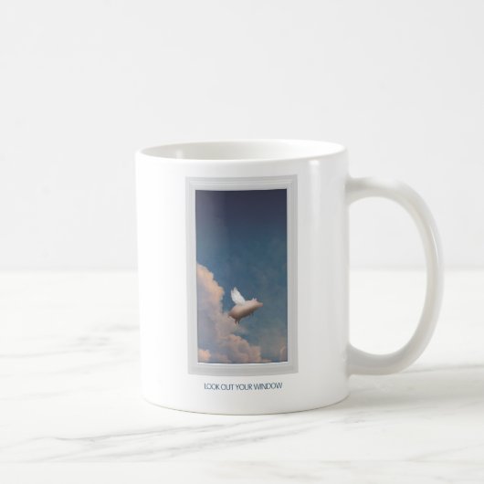 Mug cochon volant (Droite)