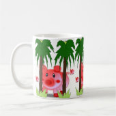 Mug cochons roses (Gauche)