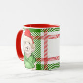 Mug Cockapoo au champagne et Musique de Noël (Devant gauche)