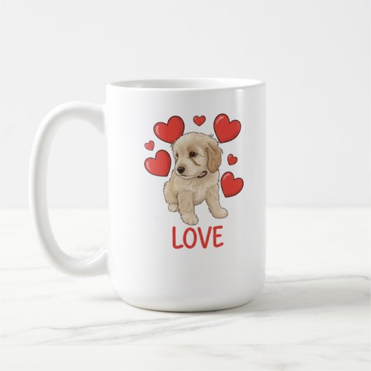 Mug Cockapoo Love (Gauche)