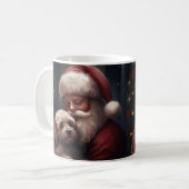 Mug Cockapou avec Noël Festif du Père Noël (Devant gauche)