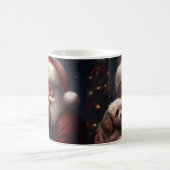 Mug Cockapou avec Noël Festif du Père Noël (Centre)