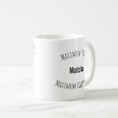Mug Cockatiel Dinosaur Personalized Gift (Devant droit)