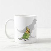 Mug Cockatiel Dinosaur Personalized Gift (Gauche)