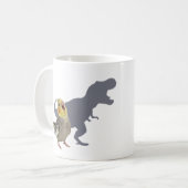 Mug Cockatiel Dinosaur Roar Personalized Gift (Devant gauche)