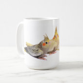 Mug Cockatiels (Devant gauche)
