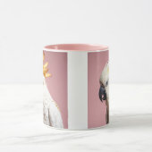 Mug Cockatoo Drôle Avec Crest Fries Français (Centre)