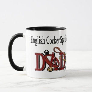 Mug Cocker anglais Spaniel DAD Cadeaux