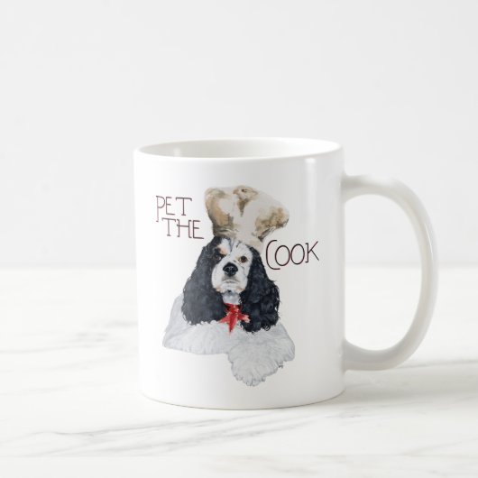 Mug Cocker Spaniel Américain Chef (Droite)