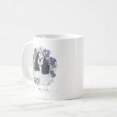 Mug Cocker Spaniel Américain Ne m'oubliez pas (Devant gauche)