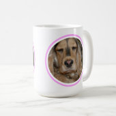 Mug Cocker Spaniel anglais minimaliste moderne (Devant droit)