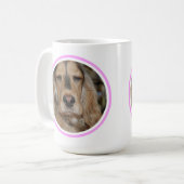 Mug Cocker Spaniel anglais minimaliste moderne (Devant gauche)