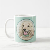 Mug Cocker Spaniel Buff Peinture - Art Chien original (Gauche)