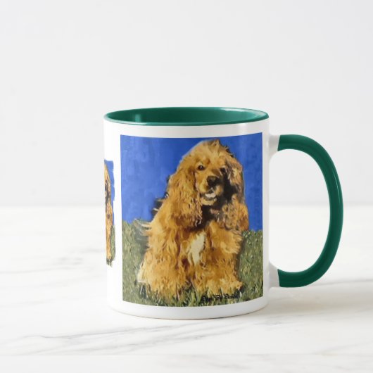 Mug Cocker Spaniel Cadeaux Musiques d'art (Droite)