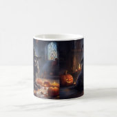 Mug Cocker Spaniel Citrouilles Halloween Épouvantable (Centre)