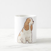 Mug Cocker spaniel Délice � mignonne Animal Art (Centre)