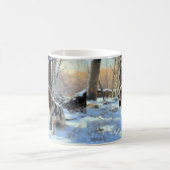 Mug Cocker Spaniel Laissez tomber la neige Noël (Centre)