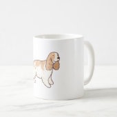 Mug Cocker spaniel Magie (Devant droit)