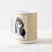 Mug Cocker Spaniel (Parti) Peinture - Art Chien origin (Devant gauche)