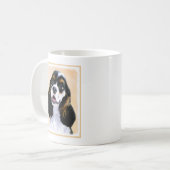 Mug Cocker Spaniel (Parti) Peinture - Art Chien origin (Devant gauche)