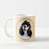 Mug Cocker Spaniel (Parti) Peinture - Art original de  (Gauche)