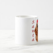 Mug Cocker Spaniel (rouge) Père Noël Paws (Centre)