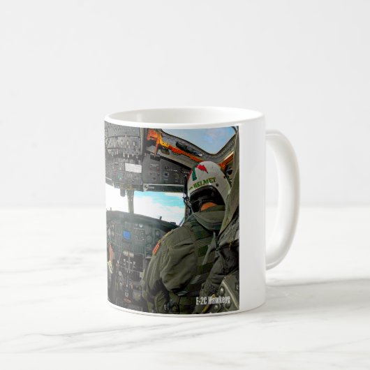 MUG COCKPIT E-2C HAWKEYE (Devant droit)