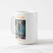Mug Cocktail atomique futuriste du milieu du siècle (Devant gauche)