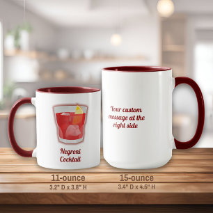 Mug Cocktail Negroni
