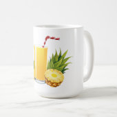 Mug cocktail Piña Colada (Devant droit)