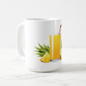 Mug cocktail Piña Colada (Devant gauche)