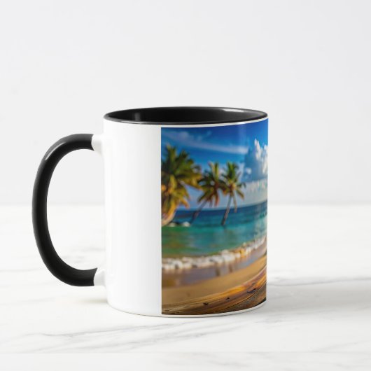 Mug Cocktail sur la plage (Gauche)