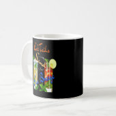 Mug Cocktails de la plage estivale moderne (Devant gauche)