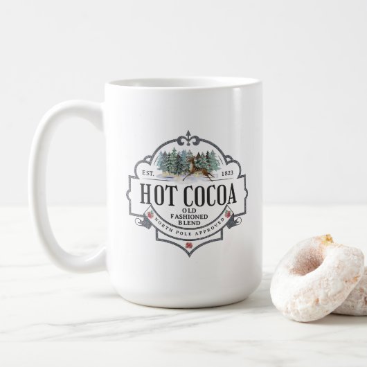 Mug Coco chaud de Noël (Avec donut)