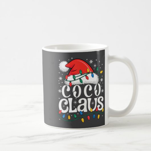 Mug Coco Claus Funny Xmas Christmas Grandma Holiday St (Droite)