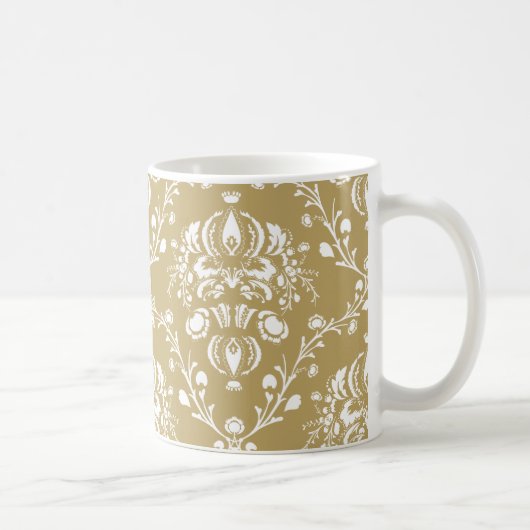 Mug Cocoa and Cream Damask (Droite)