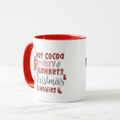 Mug Cocoa chaud Couvertures douillettes et films de No (Devant gauche)