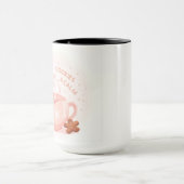 Mug Cocoa, Cookies & Calm – Pastel Christmas CoT-Shirt (Centre)