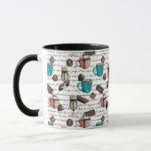 Mug Cocoa marshmallow chocolat chaud script de bonbons (Gauche)