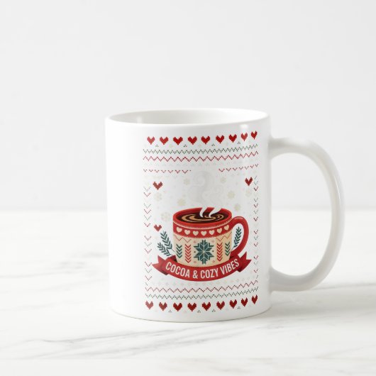 Mug Cocoa Vibes Cosy Chocolat Chaud Chocolat Automne (Droite)