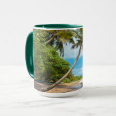 Mug Cocotier, plage | Sri Lanka de Mirissa (Devant gauche)