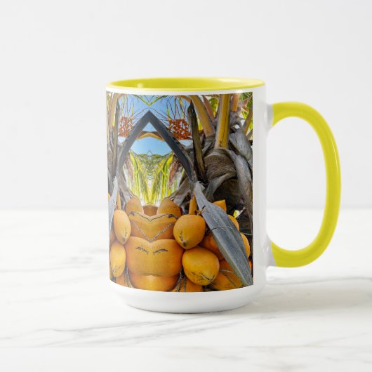 Mug Cocotiers d'or (Droite)