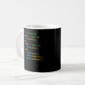 Mug Codage café programmeur Java pour les codeurs (Devant gauche)