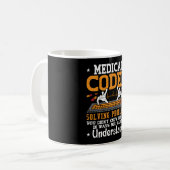 Mug Codage de l'assistant Problèmes de résolution de c (Devant gauche)