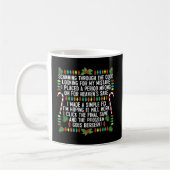 Mug Codage du programmeur informatique Débogage Noël (Gauche)