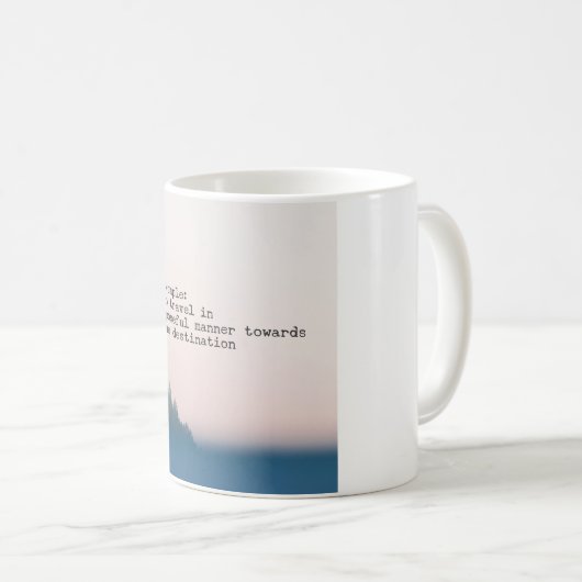 Mug Coddiwomple (Devant droit)